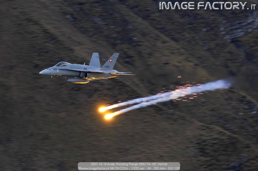 2007-10-10 Axalp Shooting Range 0092 FA-18C Hornet